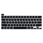 MacBook Pro 13.3인치 2022용 방진 실리콘 노트북 키보드 보호 필름, MacBook Pro 13.3인치 2022용 (블랙), MacBook Pro 13.3인치 2022용 (화이트)