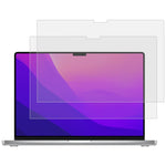 MacBook Pro 16.2인치 A2485/M5 2026용 9H 노트북 화면 방폭 강화유리 보호 필름 2개 세트, MacBook Pro 16.2인치 A2485/A2780/M5 2026용