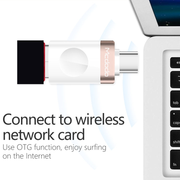 Mcdodo OT-1942 USB-C / Type-C to USB 3.0 AF 데이터 전송 충전 OTG 어댑터