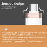 Mcdodo OT-1942 USB-C / Type-C to USB 3.0 AF 데이터 전송 충전 OTG 어댑터