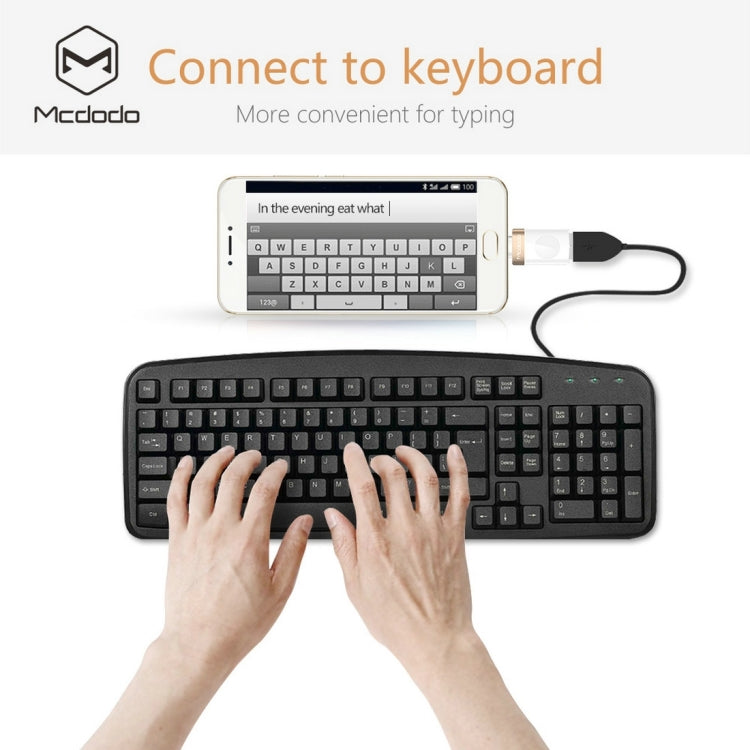 Mcdodo OT-1942 USB-C / Type-C to USB 3.0 AF 데이터 전송 충전 OTG 어댑터