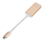 USB-C / Type-C 3.1 수컷 to DP 암컷 HD 변환기, 길이: 12cm