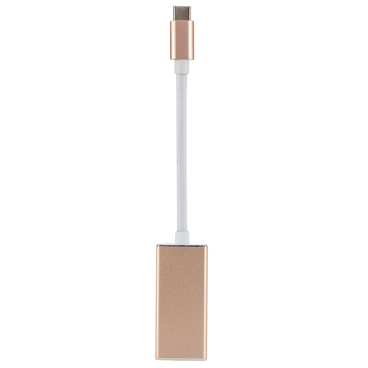 USB-C / Type-C 3.1 수컷 to DP 암컷 HD 변환기, 길이: 12cm