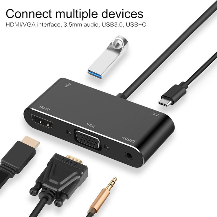 USB-C / Type-C to HDMI / VGA / USB 3.0 / PD 변환기