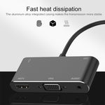 USB-C / Type-C to HDMI / VGA / USB 3.0 / PD 변환기
