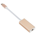 USB-C / Type-C 3.1 수컷 to Mini DP 암컷 HD 변환기, 길이: 12cm, 실버, 골드