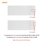 ENKAY TPU 키보드 보호 커버 MacBook Pro 13.3인치 A1706 / A1989 / A2159 & Pro 15.4인치 A1707 / A1990 (터치 바 포함), 미국 버전