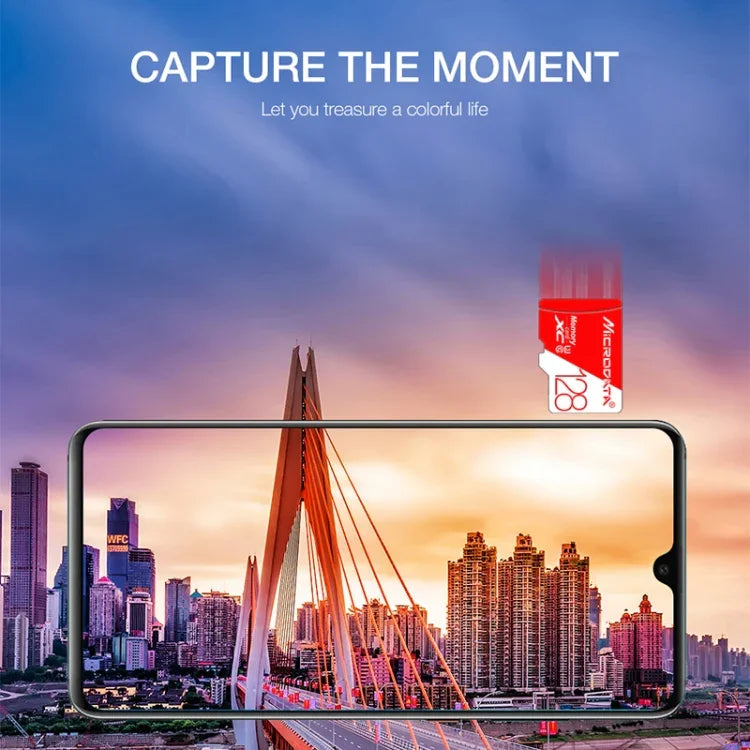 MICRODATA 16GB 고속 U1 레드 앤 화이트 TF(마이크로 SD) 메모리 카드, 16GB