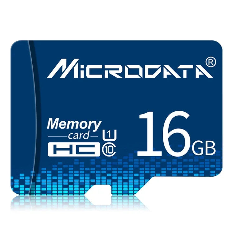 MICRODATA 16GB U1 블루 TF(마이크로 SD) 메모리 카드, 16GB