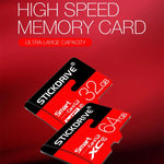 Stickdrive 128GB 고속 클래스 10 마이크로 SD(TF) 메모리 카드, 128GB