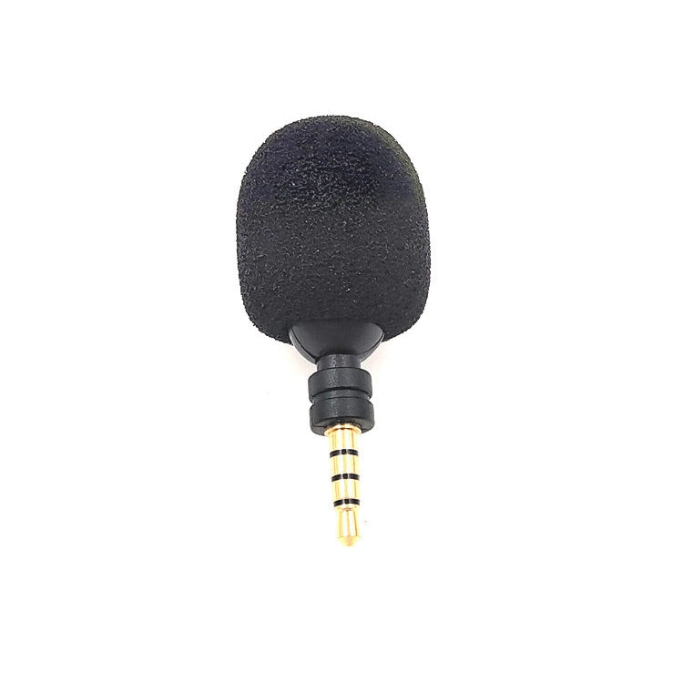 MK-5 4단 핀 3.5mm 금도금 플러그 라이브 휴대폰 태블릿 노트북 미니 굽은 마이크, 4단 핀