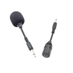 ZJ002MR-01 모노 3.5mm 플러그 블루투스 무선 통역사 투어 가이드 메가폰 직선 마이크, 모노