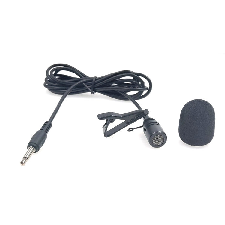 ZJ031MR 모노 2.5mm 직선 플러그 투어 가이드 메가폰 라발리에 유선 마이크로폰, 길이: 1.5m, 2.5mm