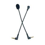 ZJ033MR-03 19cm 4단 핀 3.5mm 각도형 플러그 게이밍 헤드셋 사운드 카드 라이브 마이크, 17cm 4단 핀 각도형 헤드