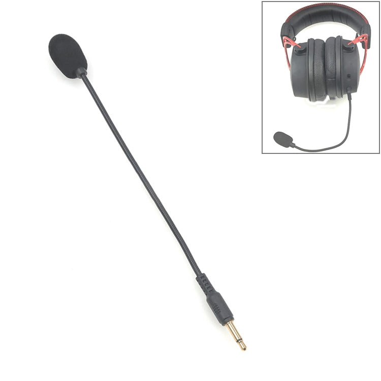 ZJ033MR-03 19cm 모노 3.5mm 직선 플러그 게이밍 헤드셋 사운드 카드 라이브 마이크, 17cm 모노 직선 플러그