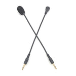 ZJ033MR-03 19cm 모노 3.5mm 직선 플러그 게이밍 헤드셋 사운드 카드 라이브 마이크, 17cm 모노 직선 플러그