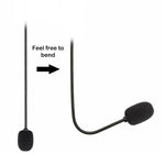 ZJ033MR-03 19cm 모노 3.5mm 직선 플러그 게이밍 헤드셋 사운드 카드 라이브 마이크, 17cm 모노 직선 플러그