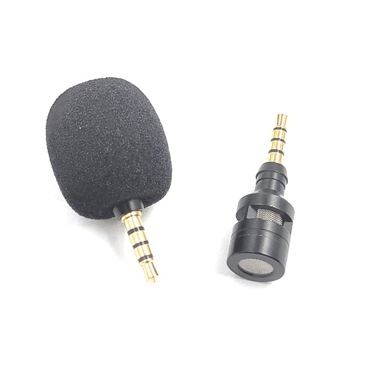 ZJ052MR-01 4단 핀 3.5mm 휴대폰 태블릿 게임기 미니 직선 마이크, 4단 핀