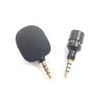 ZJ052MR-01 4단 핀 3.5mm 휴대폰 태블릿 게임기 미니 직선 마이크, 4단 핀