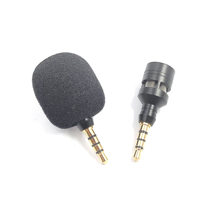 ZJ052MR-01 4단 핀 3.5mm 휴대폰 태블릿 게임기 미니 직선 마이크, 4단 핀