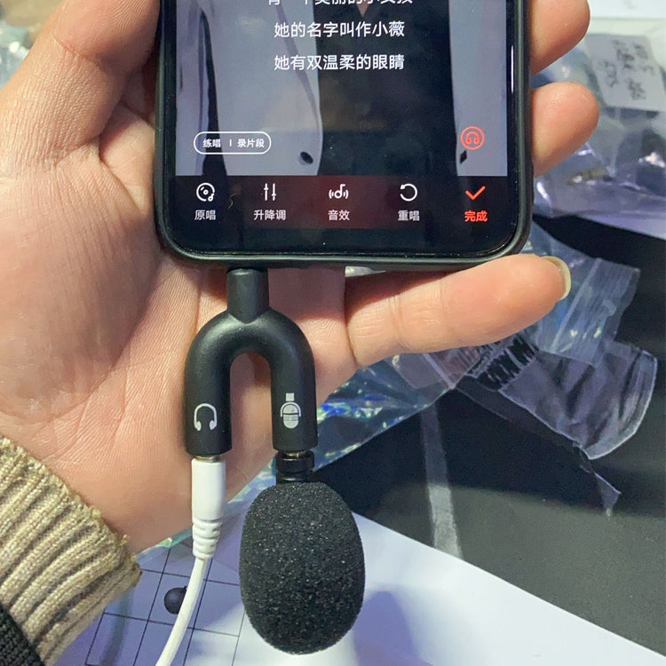 ZJ052MR-01 모노 3.5mm 휴대폰 태블릿 게임기 미니 직선 마이크, 모노