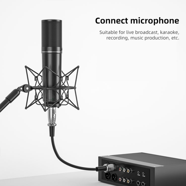 5m 3핀 XLR 수-암 마이크 케이블, 길이: 5m