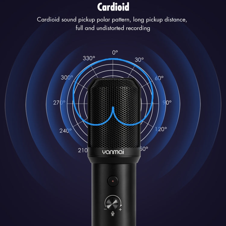 Yanmai Q10B USB 녹음 마이크 키트, Q10B