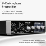 TEYUN Q-22 USB 컴퓨터 프리 드라이브 마이크 외장 사운드 카드, Q-22