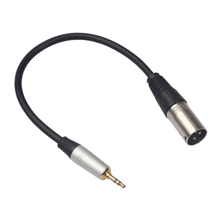 TC210KM173 3.5mm 수컷 to XLR 수컷 오디오 케이블, 길이: 0.3m, 3.5mm 수컷 to XLR 수컷