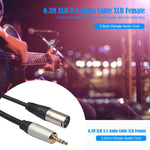 TC210KM173 3.5mm 수컷 to XLR 수컷 오디오 케이블, 길이: 0.3m, 3.5mm 수컷 to XLR 수컷