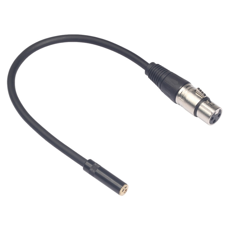 TC227K18-03 3.5mm 암- XLR 암 오디오 케이블, 길이: 0.3m, 3.5mm 암- XLR 암