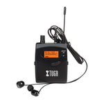 XTUGA RW2080 UHF 무선 무대 가수 인이어 모니터 시스템 싱글 바디팩 리시버, RW2080 리시버 바디팩