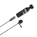 BOYA BY-M3-OP DJI OSMO Pocket용 클립형 디지털 라발리에 마이크로폰, BY-M3-OP