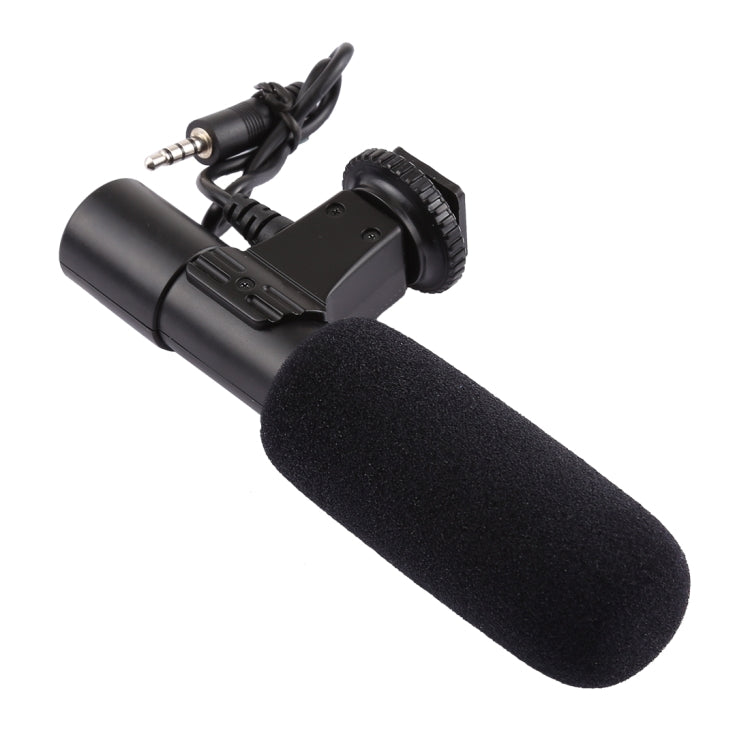 MIC-02 30-18000Hz 음질 선명 스테레오 스마트폰용 마이크로폰, 케이블 길이: 28cm