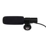MIC-02 30-18000Hz 음질 선명 스테레오 스마트폰용 마이크로폰, 케이블 길이: 28cm