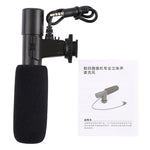 MIC-02 30-18000Hz 음질 선명 스테레오 스마트폰용 마이크로폰, 케이블 길이: 28cm