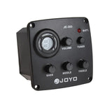 JOYO JE-303 기타 픽업 3밴드 EQ 프리앰프 튜너 픽업 이퀄라이저 튜닝 기능 포함, JE-303