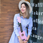 HM100 21인치 배스우드 우쿨렐레 어린이 음악 교육 악기