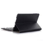 A03 iPad mini 3 / 2 / 1용 유니버설 초슬림 ABS 가로 플립 태블릿 케이스 + 블루투스 키보드