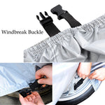 210D Oxford Cloth Motorcycle Electric Car Rainproof Dust-proof Cover, Size: XXL, Size: XXL