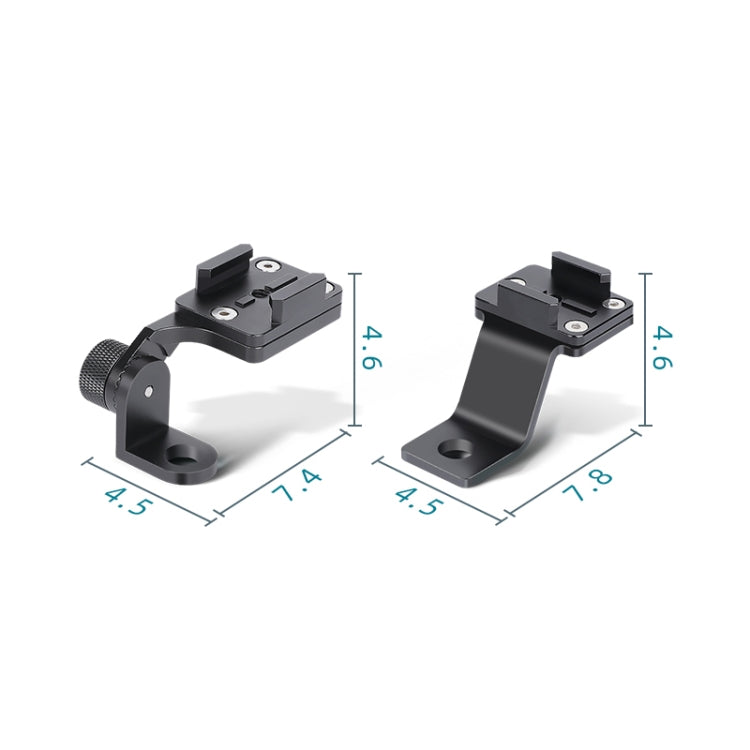 RUIGPRO 오토바이 핸들바 합금 휴대폰 거치대 GoPro/ Insta360/DJI OSMO 스포츠 카메라용