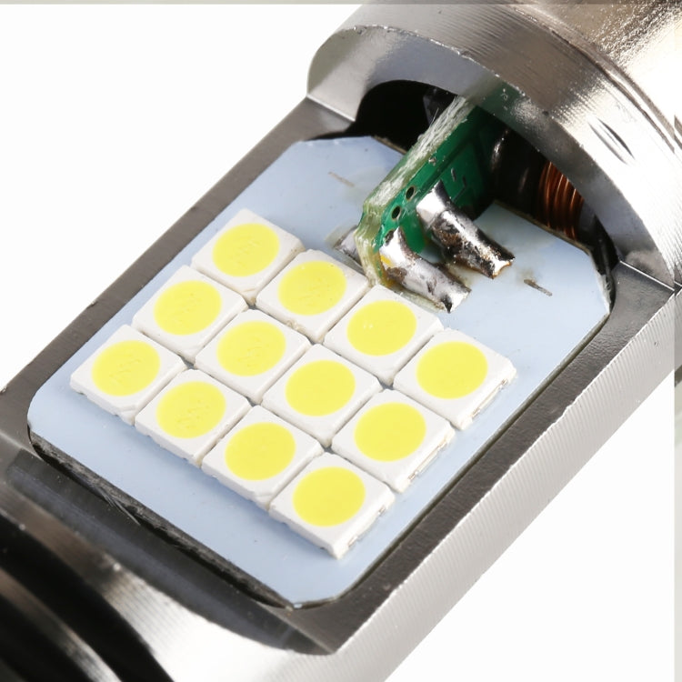 H4 DC12V / 7.4W Motorcycle LED Headlight with 24LEDs SMD-3030 Lamp Beads, H4 Style 2 (White Light), H4 Style 2 (Yellow + White)