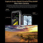HOTWAV Hyper 7 러기드 폰, 8GB+256GB, 10800mAh, 6.6인치 안드로이드 14 미디어텍 Dimensity 7050 5G, 네트워크: 5G, OTG, NFC