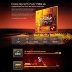 HOTWAV Hyper 7 러기드 폰, 8GB+256GB, 10800mAh, 6.6인치 안드로이드 14 미디어텍 Dimensity 7050 5G, 네트워크: 5G, OTG, NFC