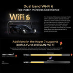 HOTWAV Hyper 7 러기드 폰, 8GB+256GB, 10800mAh, 6.6인치 안드로이드 14 미디어텍 Dimensity 7050 5G, 네트워크: 5G, OTG, NFC