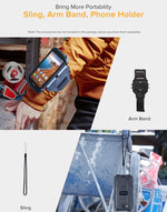 IP68/IP69K 방수 방진 충격 방지, 얼굴 인식, 4000mAh 배터리, 5.0인치 Android 9.0 MTK6580A/W 쿼드 코어 최대 1.3GHz, 네트워크: 3G, Armor X6 2GB+16GB