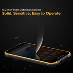 IP68/IP69K 방수 방진 충격 방지, 얼굴 인식, 4000mAh 배터리, 5.0인치 Android 9.0 MTK6580A/W 쿼드 코어 최대 1.3GHz, 네트워크: 3G, Armor X6 2GB+16GB