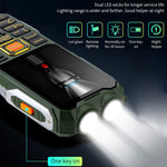 방수 충격 방지 방진, 16800mAh 배터리, 2.4인치, 21키, 블루투스, LED 손전등, FM, SOS, 듀얼 SIM, 네트워크: 2G, Q8 2G