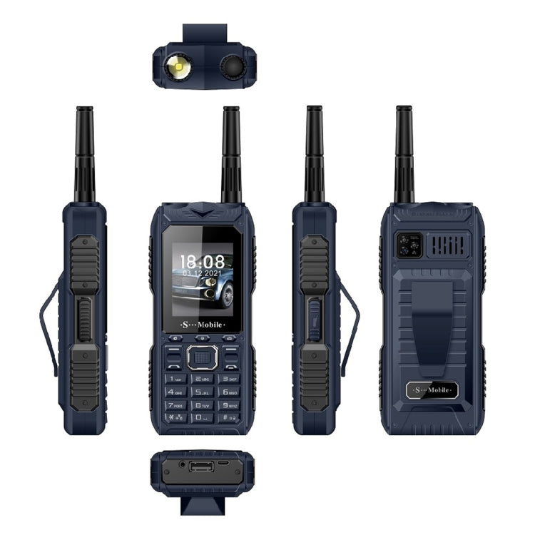 방수 충격 방지 방진, 2400mAh 배터리, 2.2인치, 21키, LED 손전등, FM, 쿼드 SIM, 안테나 포함