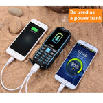 방진 충격 방지, MTK6261DA, 2400mAh 배터리, 2.4인치, 듀얼 SIM